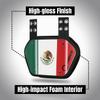 O Shield Mexican Flag Football Back Plate, Lower Back Pads for Football Players, Rear Protector, Youth Fit view 3