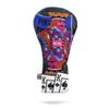 Pins & Aces Royal Flush Head Cover - Premium, Hand-Made Leather Headcover - Ace of Spades & Magnetic Closure, Tour Quality Golf Club Cover - Style and Customize Your Golf Bag Driver (Black) view 1