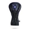 Pins & Aces Royal Flush Head Cover - Premium, Hand-Made Leather Headcover - Ace of Spades & Magnetic Closure, Tour Quality Golf Club Cover - Style and Customize Your Golf Bag Driver (Black) view 2