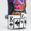 Pins & Aces Royal Flush Head Cover - Premium, Hand-Made Leather Headcover - Ace of Spades & Magnetic Closure, Tour Quality Golf Club Cover - Style and Customize Your Golf Bag Driver (Black) view 4