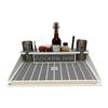 Docktail Bar Utility Boat Table - Pontoon Rail Mount | Boat Caddy Organizer, Portable Boat Table and Boat Bar, Pontoon Tables for Boats with Cup Holders, Boat Storage Accessories view 1