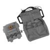 SABADO Rapid/Quick Deploy First Aid Kit Pack Tactical IFAK Pouch Two-piece System Med Roll Carrier Hypalon Handle Outdoor Sport Hunting Bag (Wolf Grey) view 2