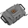SABADO Rapid/Quick Deploy First Aid Kit Pack Tactical IFAK Pouch Two-piece System Med Roll Carrier Hypalon Handle Outdoor Sport Hunting Bag (Wolf Grey) view 4