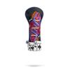 Pins & Aces Royal Flush Fairway Head Cover - Premium, Hand-Made Leather Headcover - Ace of Spades & Magnetic Closure, Tour Quality Golf Club Cover - Style and Customize Your Golf Bag (Black) view 1