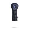 Pins & Aces Royal Flush Fairway Head Cover - Premium, Hand-Made Leather Headcover - Ace of Spades & Magnetic Closure, Tour Quality Golf Club Cover - Style and Customize Your Golf Bag (Black) view 2