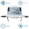 BASSDASH UPF 50+ Sun Fishing Hat Water Resistant with Detachable Neck Flap view 2