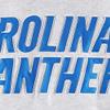 47 Men's Carolina Panthers Heather Gray Gridiron Lace-Up Pullover Hoodie view 4