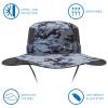 BASSDASH UPF 50+ Sun Fishing Hat Water Resistant with Detachable Neck Flap view 2