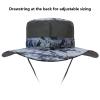 BASSDASH UPF 50+ Sun Fishing Hat Water Resistant with Detachable Neck Flap view 3