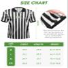 SOMSOC 6 Pcs Referee Shirt, Men Women Zipper Collar Ref Shirt Card Hat Whistle Penalty Flag Sandbag Rugby for Football Soccer view 3
