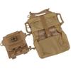 SABADO Rapid/Quick Deploy First Aid Kit Pack Tactical IFAK Pouch Two-piece System Med Roll Carrier Hypalon Handle Outdoor Sport Hunting Bag (Coyote Brown) view 2