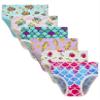 Kids Series Mermaid Soft Cotton Panties Big Girls' Assorted Underwear (Pack of 6) Size 12 view 1
