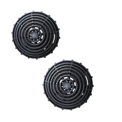 UanofCn 7100118 Intake Filter Screen for Johnson Pump and Livewell Aerator Pump 77125 Skeeter Ranger and Fishing Boat Round Nylon Plastic Black