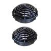 UanofCn 7100118 Intake Filter Screen for Johnson Pump and Livewell Aerator Pump 77125 Skeeter Ranger and Fishing Boat Round Nylon Plastic Black view 2