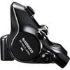SHIMANO Dura-Ace Br-R9270 Disc Brake Caliper Black, Flat Mount, Front view 3
