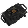 SABADO Rapid/Quick Deploy First Aid Kit Pack Tactical IFAK Pouch Two-Piece System Med Roll Carrier Hypalon Handle Outdoor Sport Hunting Bag (Black MC) view 4