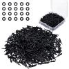 Sotiff 600 Pieces 2ba Thread Plastic Dart Tips Points and 600 Pieces Soft Rubber O Ring with a Storage Box for Dart Shaft Part Replacement(Classic,Black) view 1