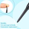 Sotiff 600 Pieces 2ba Thread Plastic Dart Tips Points and 600 Pieces Soft Rubber O Ring with a Storage Box for Dart Shaft Part Replacement(Classic,Black) view 3