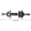 Tomotato Bike Axle Wheel Hub, Rear Bike Axle Replacement Bike Hub Bike Rear Wheel Hub 36 Holes Rear Wheel Hub Bike Wheel Hub Part Cassette Replacement view 2