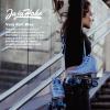 JajaHoho Roller Skates for Women, Shiny Holographic High Top Rollerskates, Mixture Color Double-Row Four Colour Frozen Wheels Quad Skates for Girls Age 8-51 Indoor Outdoor (Very Peri Blue, Size 5) view 4