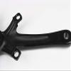 catazer Ultra-Light Bicycle Square Crank, 170mm Aluminum 130mm BCD for Single Speed Folding Bike BMX (Black) view 3
