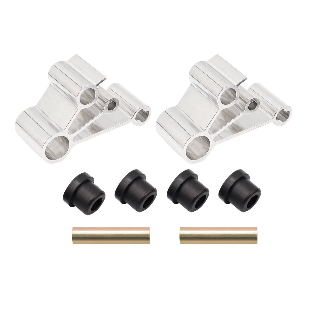 Drive-up Golf Cart Aluminium Alloy Rear Shackle Kit Bushing and Sleeves for 2014-Up Club Car Precedent Tempo and Onward G and E Models OEM 103964901