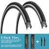 2 Pack Tires 700x25C 30TPI Road Bike Bicycle Tires for City Commuter view 3