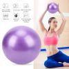 25cm / 9.8 inch ExplosionProof and Anti Skid Pilates Pregnancy Fitness Balls for Increasing Flexibility and Promote Fat Burning (Purple),Yoga Exercise Ball, Yoga Exercise Ball, 25cm / 9.8 inch E view 2