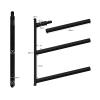 Surfboard Rack for Wall | Surfboard Wall Mount | Paddle Board Rack | Surfboard Wall Rack | Paddle Board Wall Rack | Surf board Wall Mounts | Surf Rack for Board Storage (CJ-OT2202) (3 Layers) view 2