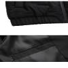 Bestgift Men's Winter Down Padded Jacket Winter Coat Hooded Padded Jacket Black 4XL view 4
