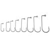 Portable Circle Fish Hooks Set 50 Pcs/bag 90 Degree Jig Fly Tying Strong Wire Saltwater Freshwater Fish Hook Jig Fishing Size 6 4 2 1 1/0-4/0# Fishing Hook Set ( Color : Size 2 , Size : 50 Pcs ) view 4