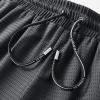 Active Wear Shorts Mens, Workout Clothes for Mens Fleece Shorts Men Basketball Shorts Men's Summer Casual Thin Fast-Drying Beach Trousers Casual Sports Short (L, Gray) view 4