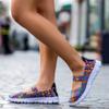 AngryMonkey Women Elastic Woven Walking Shoes Flats Sandals,Comfy Casual Non Slip Lightweight Breathable Mary Jane Sneakers Nurse Shoes (10,Grey,10) view 2