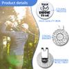 GEYGIE Talk Birdie to Me Golf Ball Marker with Magnetic Hat Clip, Funny Golf Accessories Gifts for Men Women, Golf Gifts for Men Woman, Gift for Golf Fan, Golf Novelty Gift view 3