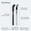 DJC Bike Suspension Seatpost Shock Absorber 25.4mm 27.2 28.6 30.4 30.9 31.6 Seat Post Ultralight Aluminum MTB Road Bike(31.6mm Black) view 3