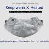 Mokylor Hand Warmers Rechargeable, Electric Heated Pad Hand Warmer, Portable Graphene Heated Gloves Handwarmers Bag with 2 Heating Area&3 Heat Modes for Women, Kids, Hunting, Camping & Xmas Gifts view 3