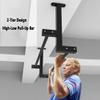 Wall-Mounted Pull-up bar - 2-Layer Design-high and Low Horizontal bar - Home Gym Strength Training Fitness bar - 3 Styles - Load 300kg (Color : Style 1-Straight Rod 110CM) view 4