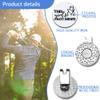 GEYGIE This Girl's Got Drive Golf Ball Marker with Magnetic Hat Clip, Funny Golf Accessories Gifts for Women Daughter, Golf Gifts for Woman Daughter, Gift for Woman Golf Fan, Golf Novelty Gift view 3
