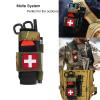 1000D Tactical Tourniquet Holder Molle Trauma Medcial Shears Holster TQ Pouch Tourniquets Pouches (TAN) view 2
