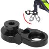 Road bikes Rear Derailleur Hanger Extension , Mountain Derailleur Hanger , bikes Rear Derailleur Hanger Extension Extender bikes Frame Tail Hook for 34T 52T(Black) , Mountain Derailleur Hanger , R view 1