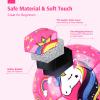 JYPS Glitter Unicorn Soccer Ball Size 3 for Kids & Beginners Ages 3-8 with Pump, Bag - Soft Safe Outdoor Toy for First Sports & Family Play, for Girls Boys Children Youth School view 4