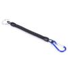 Fishing Tools Lanyard,5Pcs Fishing Elastic Lanyards,Retractable Fishing Lanyard Tether with Carabiner for Pliers,Elastic Fishing Rope,Coiled Lanyard for Fishing Rods(Blue), 5Pcs Fishing Elastic L view 4