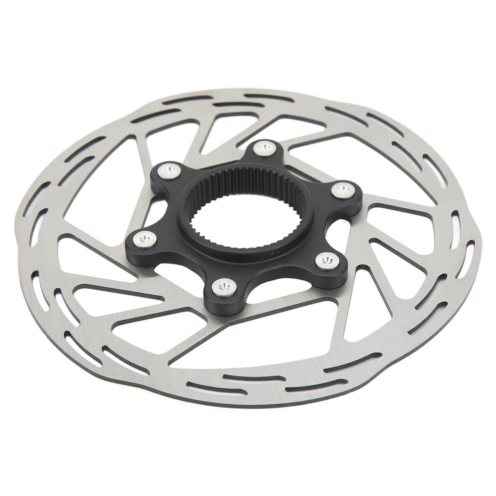 140mm Centerlock Disc Brake Rotor, Stainless Steel and Aluminum Alloy, Hollow Design for Mountain Bikes and Road Bikes, Quick Release Compatible