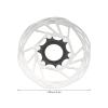 140mm Centerlock Disc Brake Rotor, Stainless Steel and Aluminum Alloy, Hollow Design for Mountain Bikes and Road Bikes, Quick Release Compatible view 3