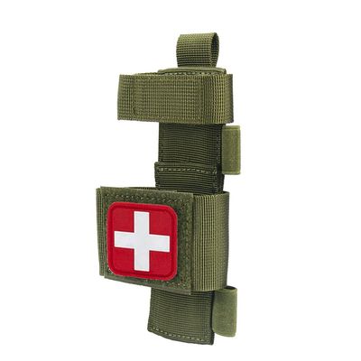 1000D Tactical Tourniquet Holder Molle Trauma Medcial Shears Holster TQ Pouch Tourniquets Pouches (Army Green)