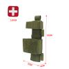 1000D Tactical Tourniquet Holder Molle Trauma Medcial Shears Holster TQ Pouch Tourniquets Pouches (Army Green) view 3