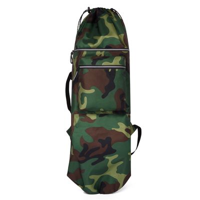 Guest Ruyunlai Skateboard Bag, WaterProof Skateboard Backpack with Adjustable Shoulder Straps, Skateboard Bag for Electric Skateboard, Skate Carry Bags for Travel green camouflage Large