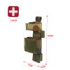 1000D Tactical Tourniquet Holder Molle Trauma Medcial Shears Holster TQ Pouch Tourniquets Pouches (CAMO CP) view 3