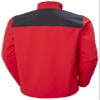 Helly-Hansen Manchester 2.0 Softshell Jacket for Men, Breathable Fabric, Water Resistant, Articulated Sleeves, 229 Alert Red/Ebony - XX-Large view 3