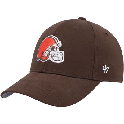 47 Preschool Brown Cleveland Browns Basic Team MVP Adjustable Hat